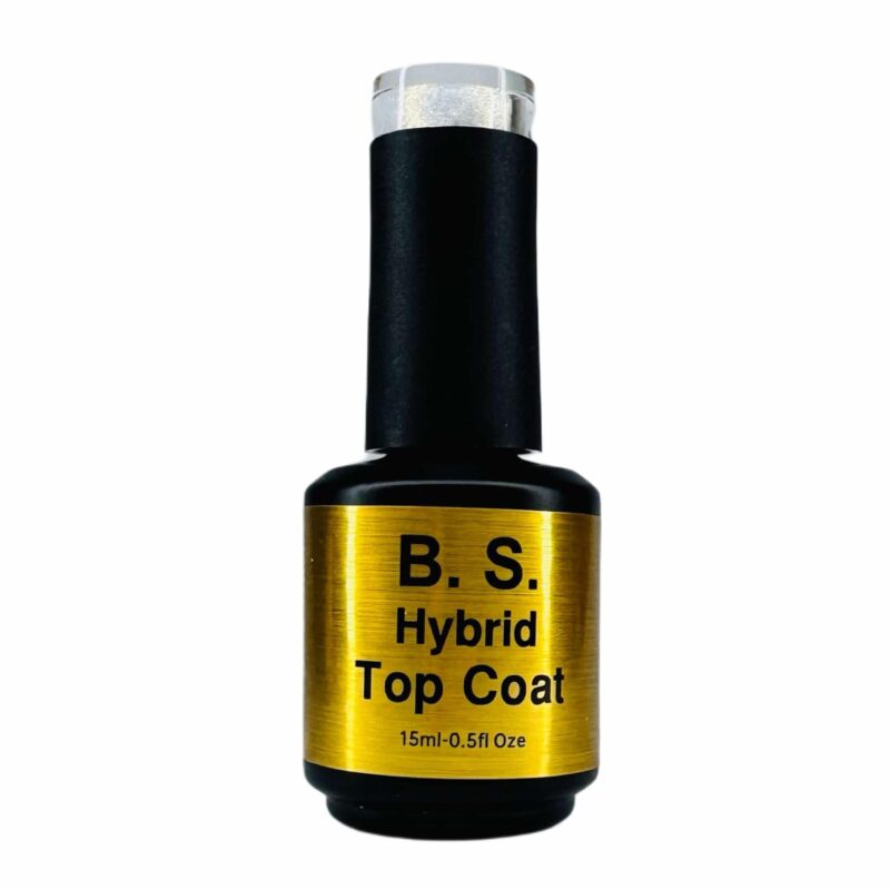 B.S. Hybrid Top Coat Extra Shine NO WIPE GS2 Mermaid Glow - Image 4