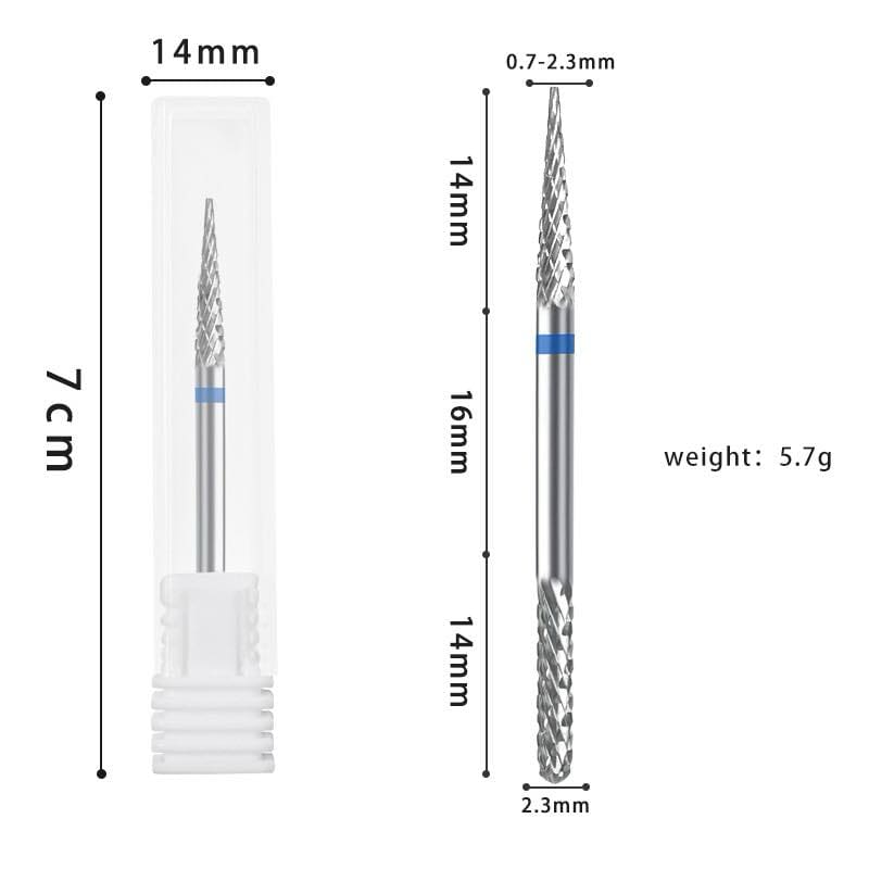 Επαγγελματικό Φρεζάκι Καρβιδίου Διπλής Όψης - Image 2