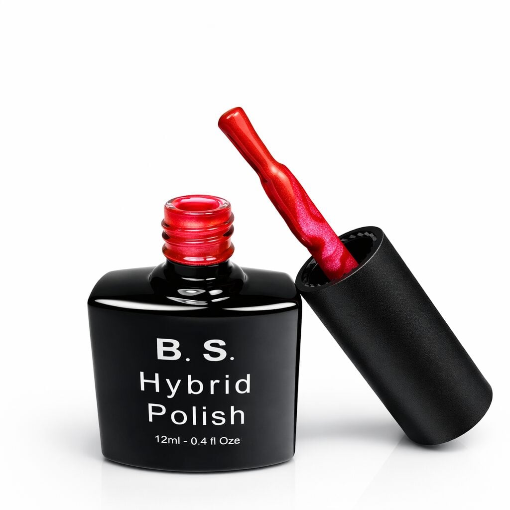 B.S. Hybrid Polish Glass Bead Cat Eye GB-06 Twilight Magic - Image 2