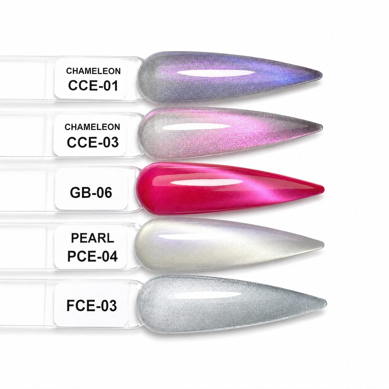 High Five! No.01 Cat Eye Unicorn – Πεντάδα μαγνητικών Hybrid Polish PRO