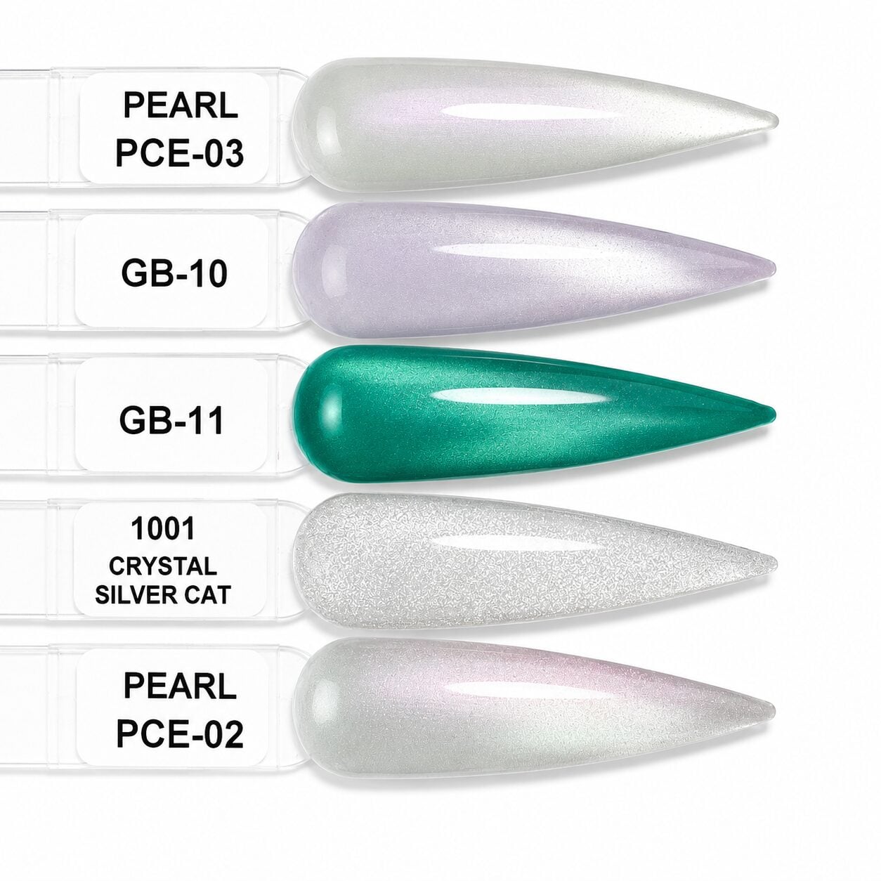 High Five! No.02 Cat Eye Satin – Πεντάδα μαγνητικών Hybrid Polish PRO