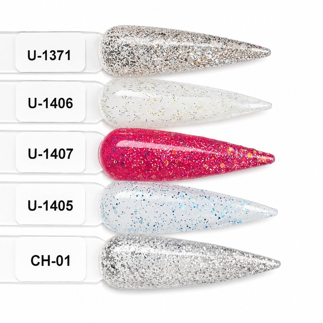 High Five! No.03 Red Carpet – Πεντάδα glitter Hybrid Polish PRO