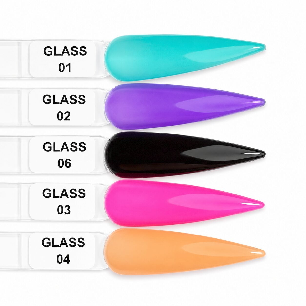 High Five! No.06 Jelly Pop – Πεντάδα glass colors Hybrid Polish PRO