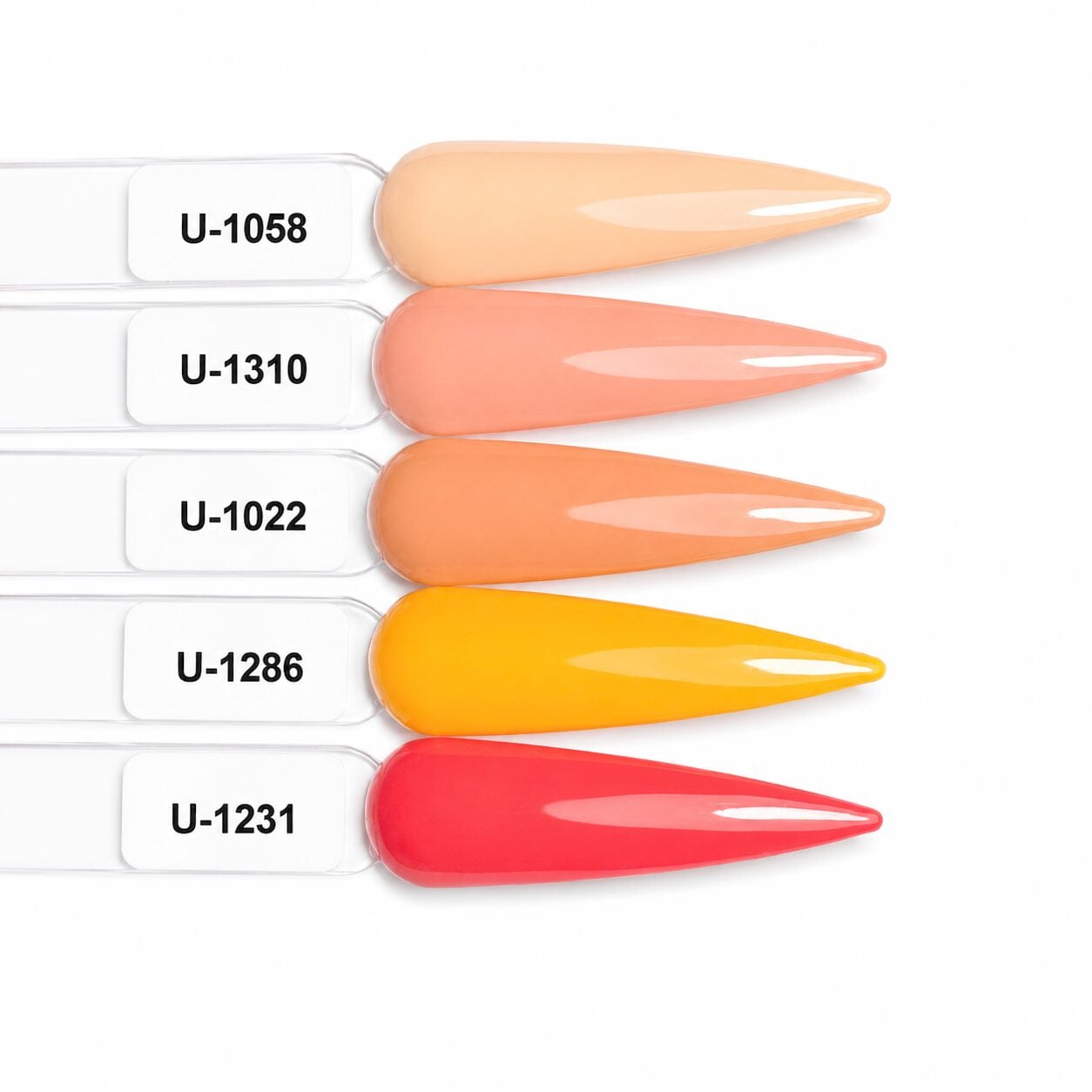 High Five! No.08 Summer Sorbet – Πεντάδα κοραλί-σομόν αποχρώσεων Hybrid Polish PRO