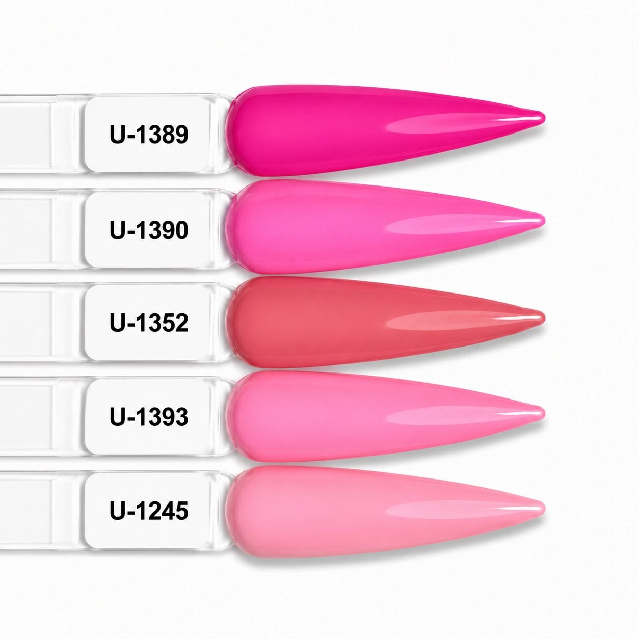 High Five! No.09 Pretty in Pink – Πεντάδα ροζ αποχρώσεων Hybrid Polish PRO